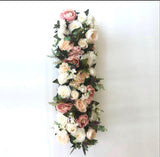Mixed Rose Floral Table Runner (50cm Length)